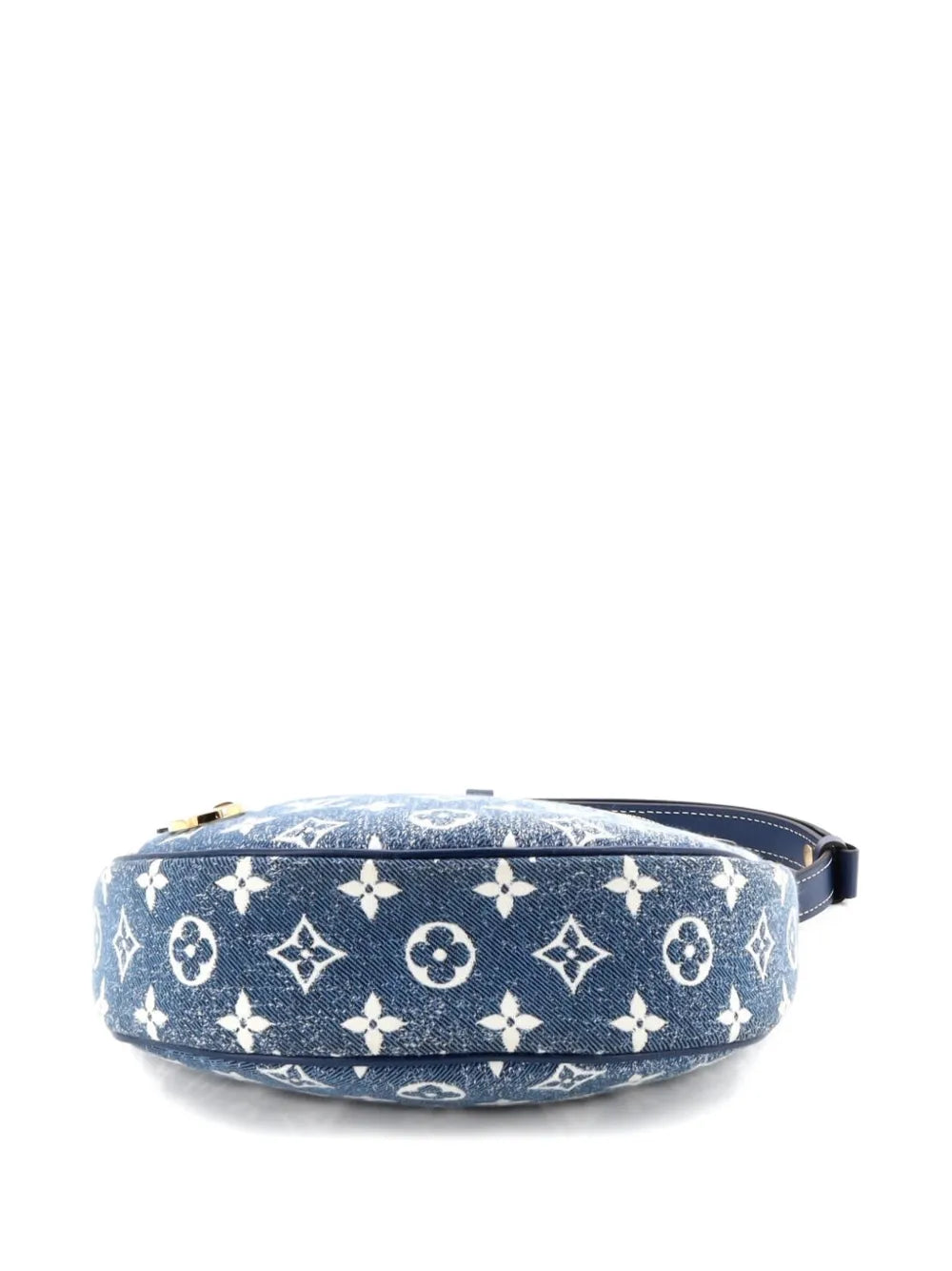 Louis Vuitton Pre Owned Loop Handbag Monogram Jacquard Denim Hobo Bag