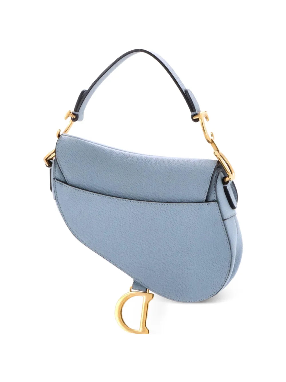 Christian Dior Pre Owned Saddle Handbag Leather Mini Shoulder Bag