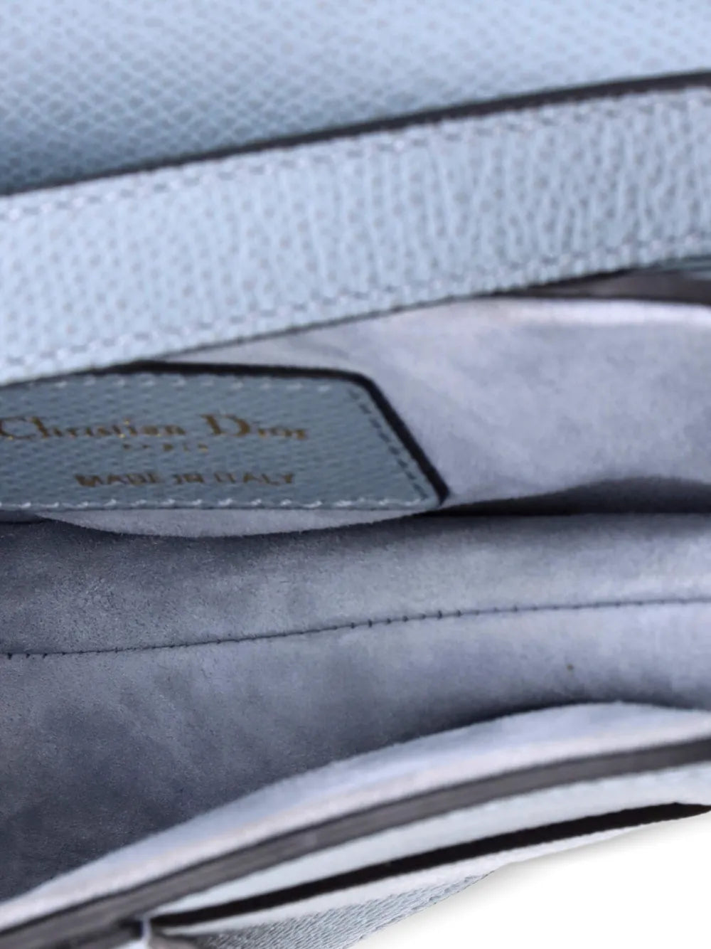 Christian Dior Pre Owned Saddle Handbag Leather Mini Shoulder Bag