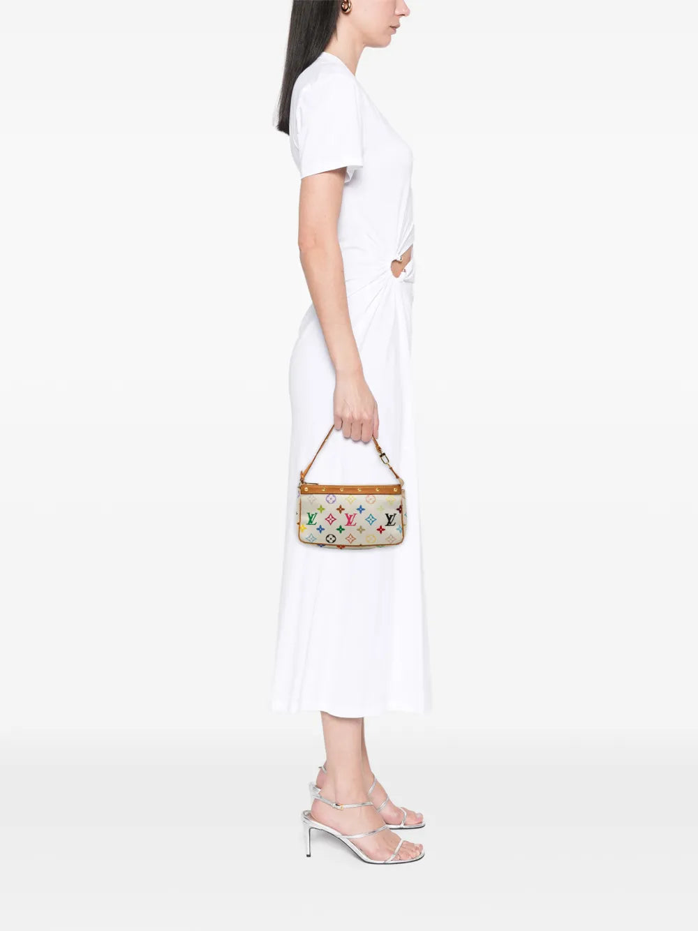 Louis Vuitton Pre Owned 2003 Monogram Multicolore Pochette Accessoires Shoulder Bag