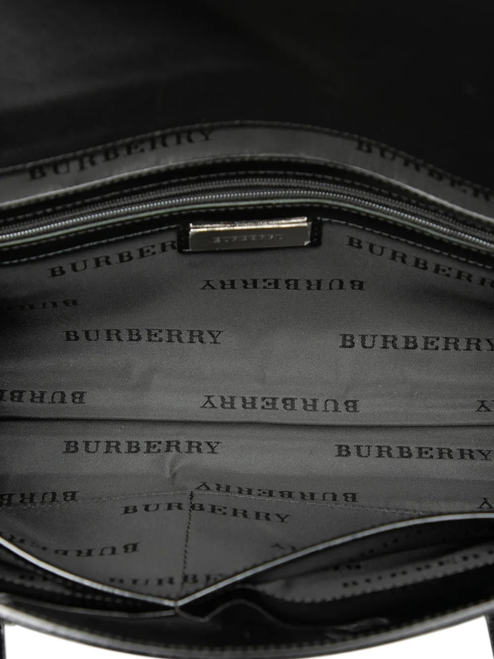 Burberry Pre Owned 2000 2017 House Check Embossed Patent Shoulder Bag