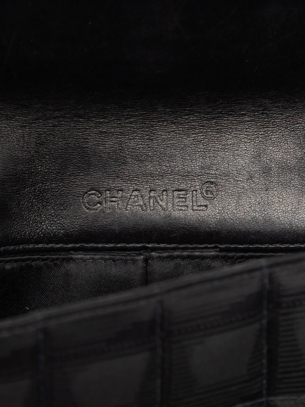 Chanel Pre Owned 2000 2002 New Travel Line Nylon East West Flap Shoulder Bag