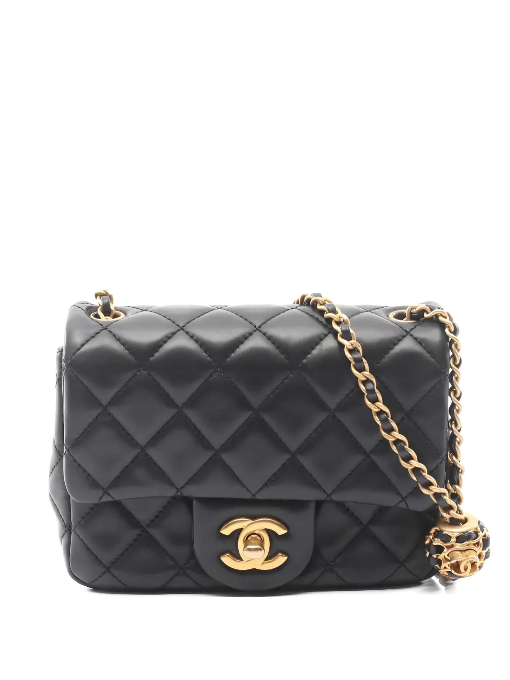 Chanel Pre Owned 2021 Classic Flap Chain Strap Shoulder Bag