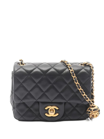 Chanel Pre Owned 2021 Classic Flap Chain Strap Shoulder Bag
