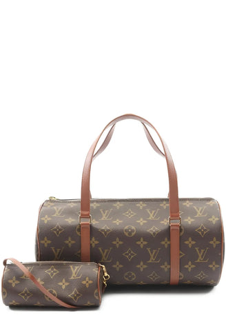 Louis Vuitton Pre Owned 1993 30 Papillon Monogram Shoulder Bag