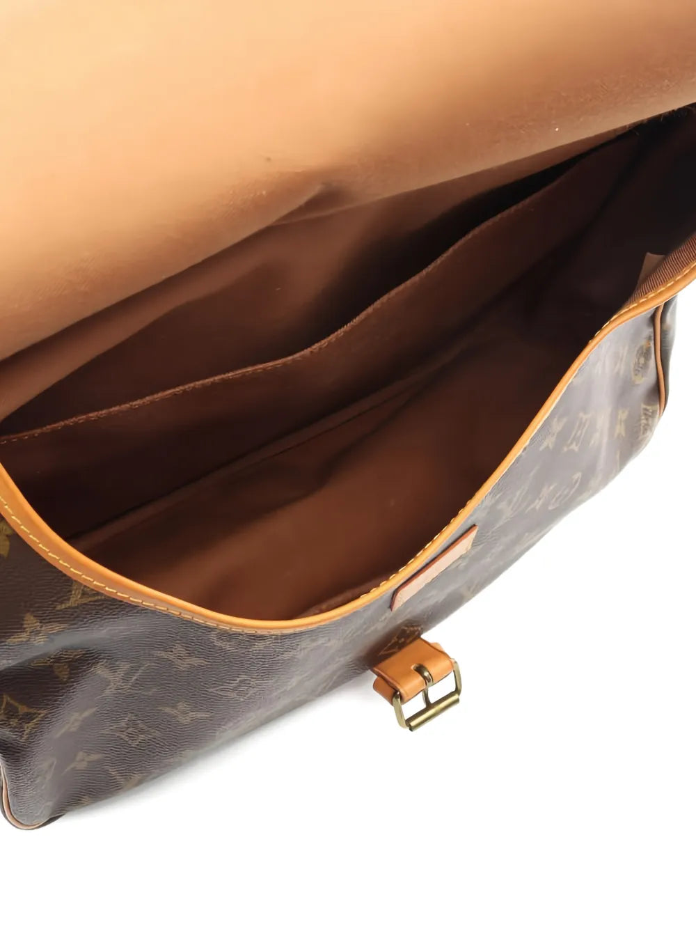 Louis Vuitton Pre Owned 1990 35 Saumur Monogram Shoulder Bag