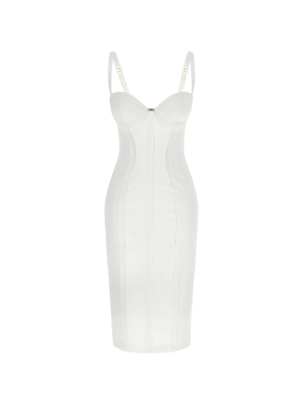 Elisabetta Franchi Sleeveless Midi Dress