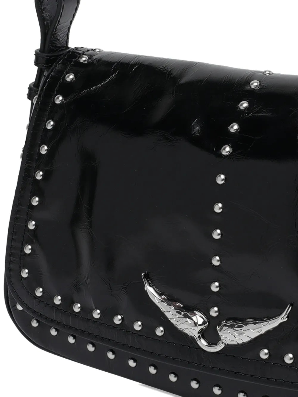 Zadigvoltaire Studs Removable Strap Shoulder Bag
