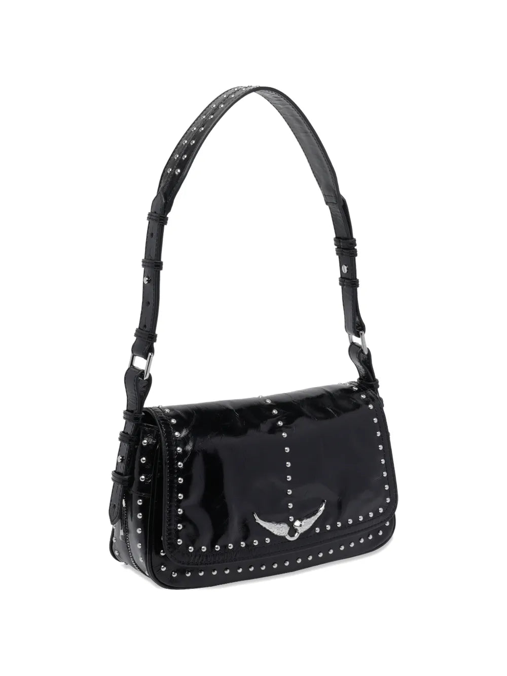 Zadigvoltaire Studs Removable Strap Shoulder Bag