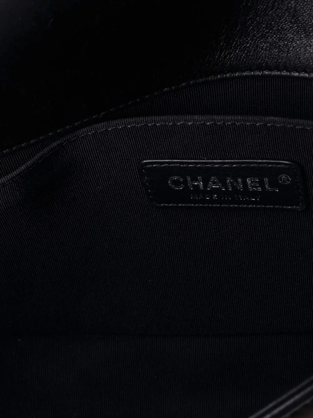 Chanel Pre Owned Boy Flap Bag Sequin Quilted Calfskin Old Medium Shoulder Bag